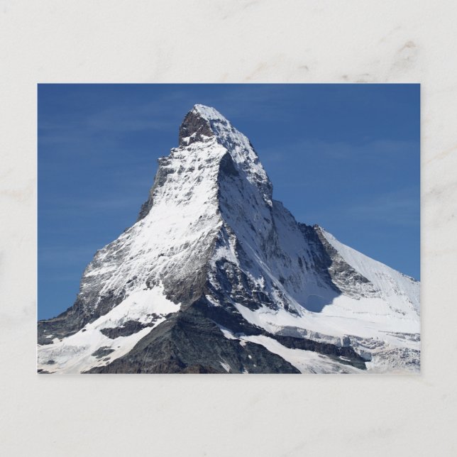 Matterhorn, Alps Postcard (Front)