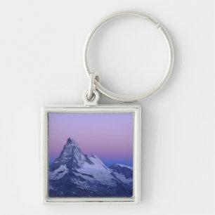 Matterhorn at dawn, Zermatt, Swiss Alps, Keychain