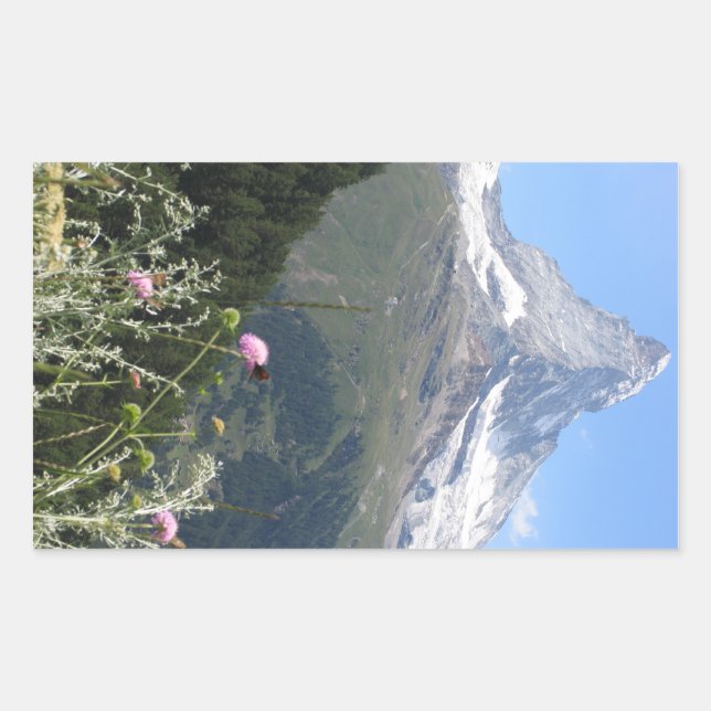 Matterhorn Mountain photo Sticker (Front)