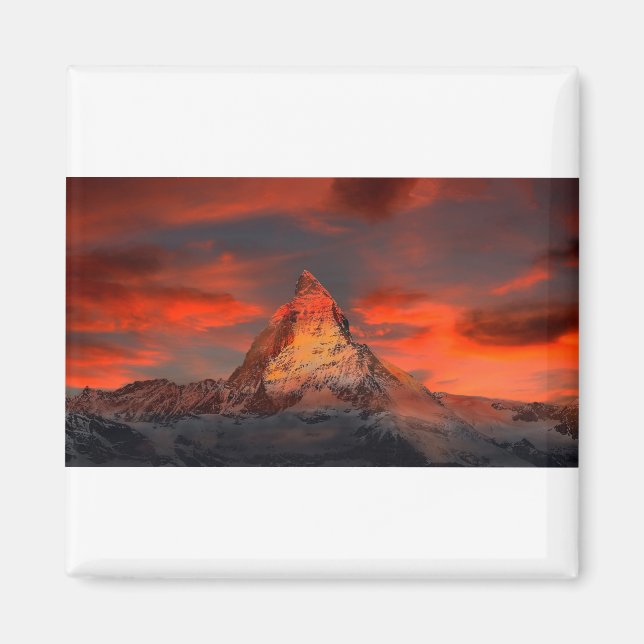 Matterhorn Peak at Dawn Magnet (Front)