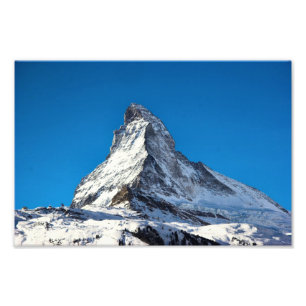 Matterhorn photo print