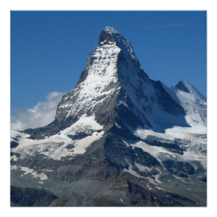Matterhorn Swiss Alps Poster Paper