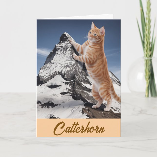 Matterhorn Tabby Card (Front)