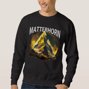 Matterhorn Zermatt Switzerland Alps 4 Sweatshirt