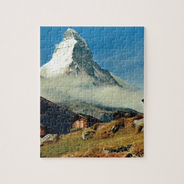 Matterhorn, Zermatt, Switzerland Jigsaw Puzzle (Vertical)