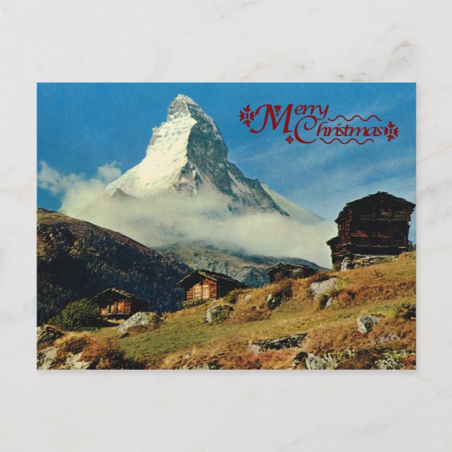 Matterhorn, Zermatt, Switzerland Postcard (Front)