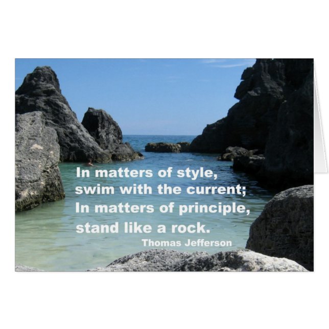 Matters of principle... (Front Horizontal)