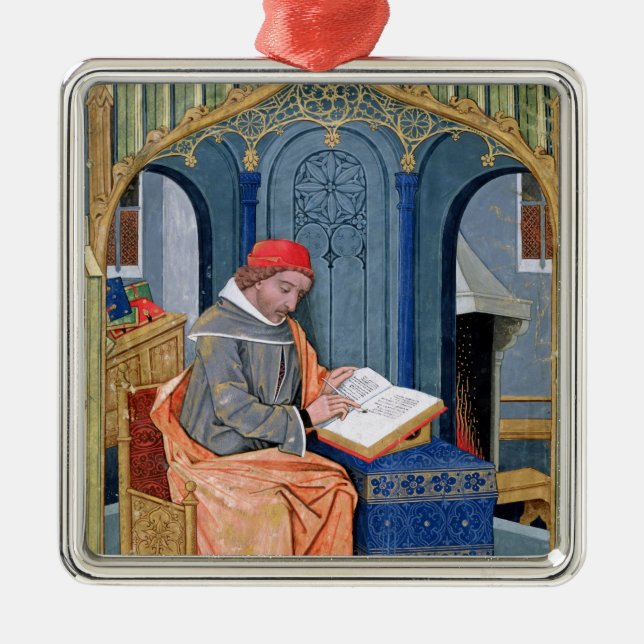 Matthaeus Platearius Metal Ornament (Front)