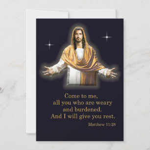 Matthew 11:28 invitation