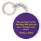 Matthew 12:34 Keychain