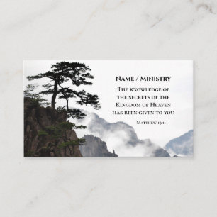 Matthew 13:11 Secrets of the Kingdom of Heaven Business Card