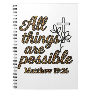 Matthew 19:26 notebook