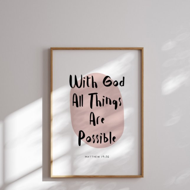 Matthew 19:26 poster (Creator Uploaded)