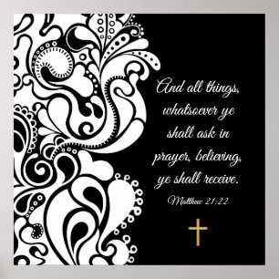Matthew 21:22 poster