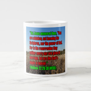 Matthew 22:29–30 WEBU Mug