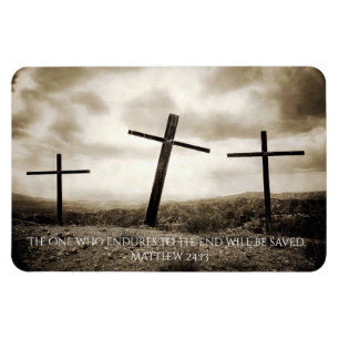 MATTHEW 24:13 Flexible Magnet