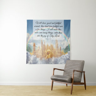 Matthew 25:21  tapestry