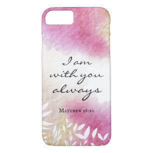 Matthew 28:20 I Am with You Always Case-Mate iPhone Case