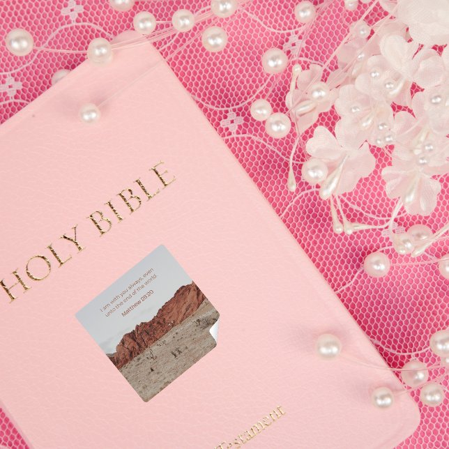 Matthew 28:20 Sticker – Desert Faith Collection (Créateur téléchargé)