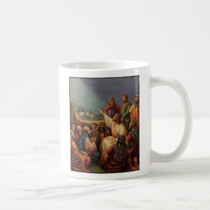 Matthew 4 23, And Jesus went about all Galile... Coffee Mug