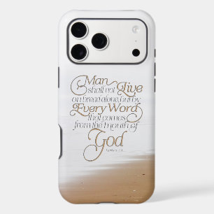 Matthew 4:4 Man shall not live on bread alone