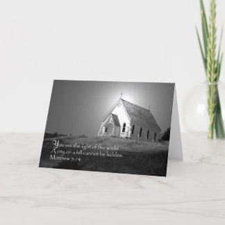 Matthew 5:14 card