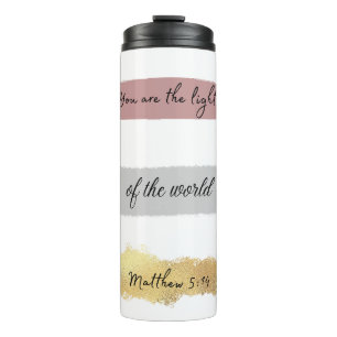 Matthew 5:14 thermal tumbler
