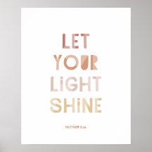 Matthew 5:16 Let Your Light Shine