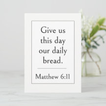 Matthew 6:11 Bible Verse, Encouraging Scripture