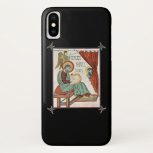 Matthew From Lindisfarne Medieval Manuscript Case-Mate iPhone Case