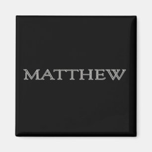 Matthew Personalized Name Magnet