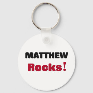 Matthew Rocks Keychain
