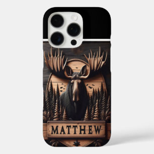 Matthew's Moose Crest iPhone 16 Pro Case