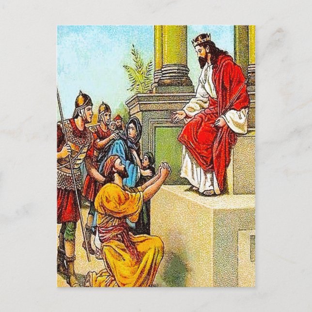Matthieu 18:21-35 La carte postale du Serviteur im (Devant)