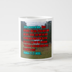 Matthieu 21:21 WEBU Mug