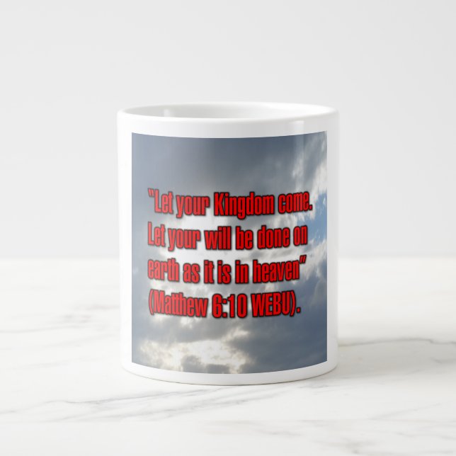 Matthieu 6:10 WEBU Mug (Devant)