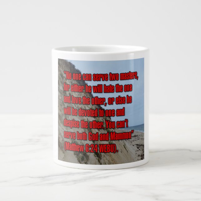 Matthieu 6:24 WEBU Mug (Devant)