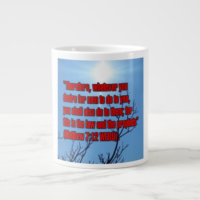 Matthieu 7:12 WEBU Mug (Devant)