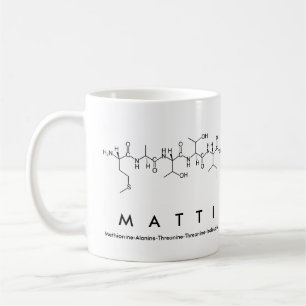 Matti peptide name mug