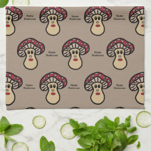 "Mattie Mushroom", Kitchen Towels