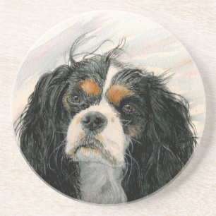 Mattie the King Charles Cavalier Coaster