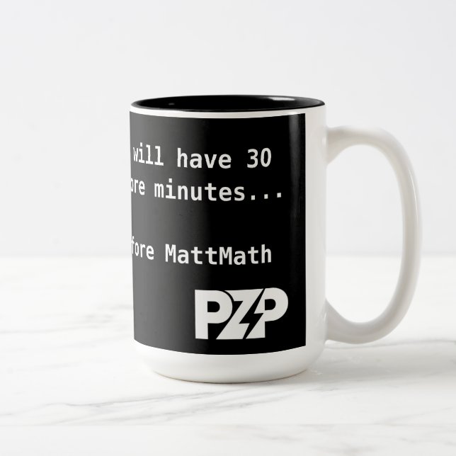 MattMathMugTea Two-Tone Coffee Mug (Right)