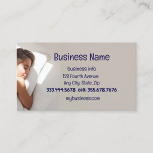 Mattress Bed Sleeping Custom  Business Card