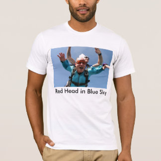 matty, Red Head in Blue Sky T-Shirt