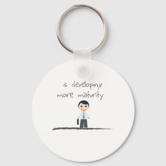 Mature Boy Keychain