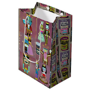 Mature Nutcracker Gift Bag