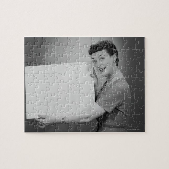Mature Woman Jigsaw Puzzle (Horizontal)