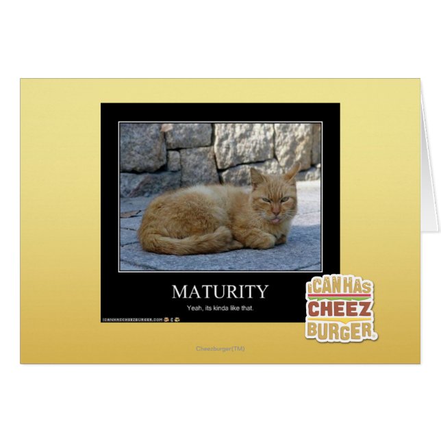 Maturity (Front Horizontal)