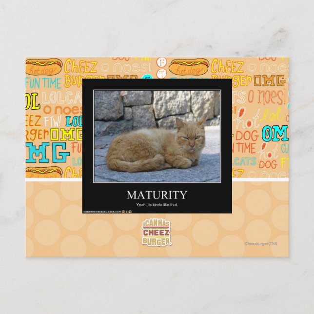 Maturity Postcard (Front)