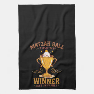 Matzah Ball Soup Lover Kitchen Towel